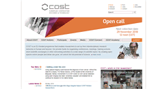 Desktop Screenshot of cost.eu